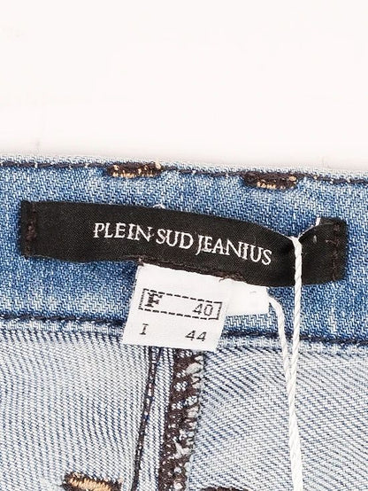 Good Plein Sud Blue Distressed Jeans Women&