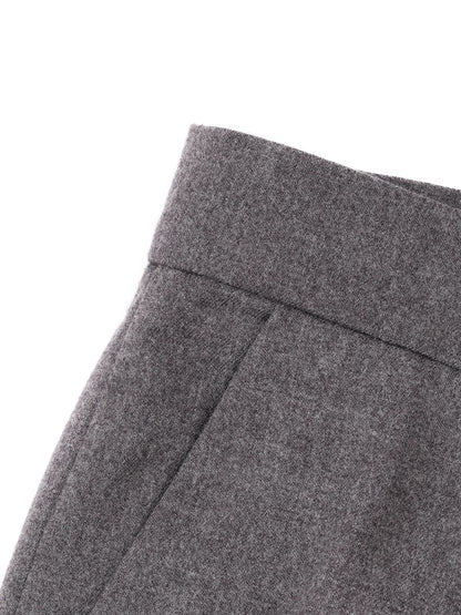 Excellent ESCADA Gray Wool Trousers Women&