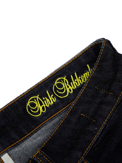 Perfect Bikkembergs Dark Blue Jeans Size S Women Polyester
