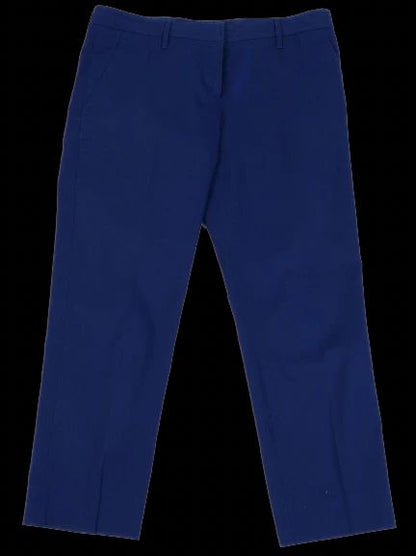 Excellent Miu Miu Blue Elastane Pants Size L