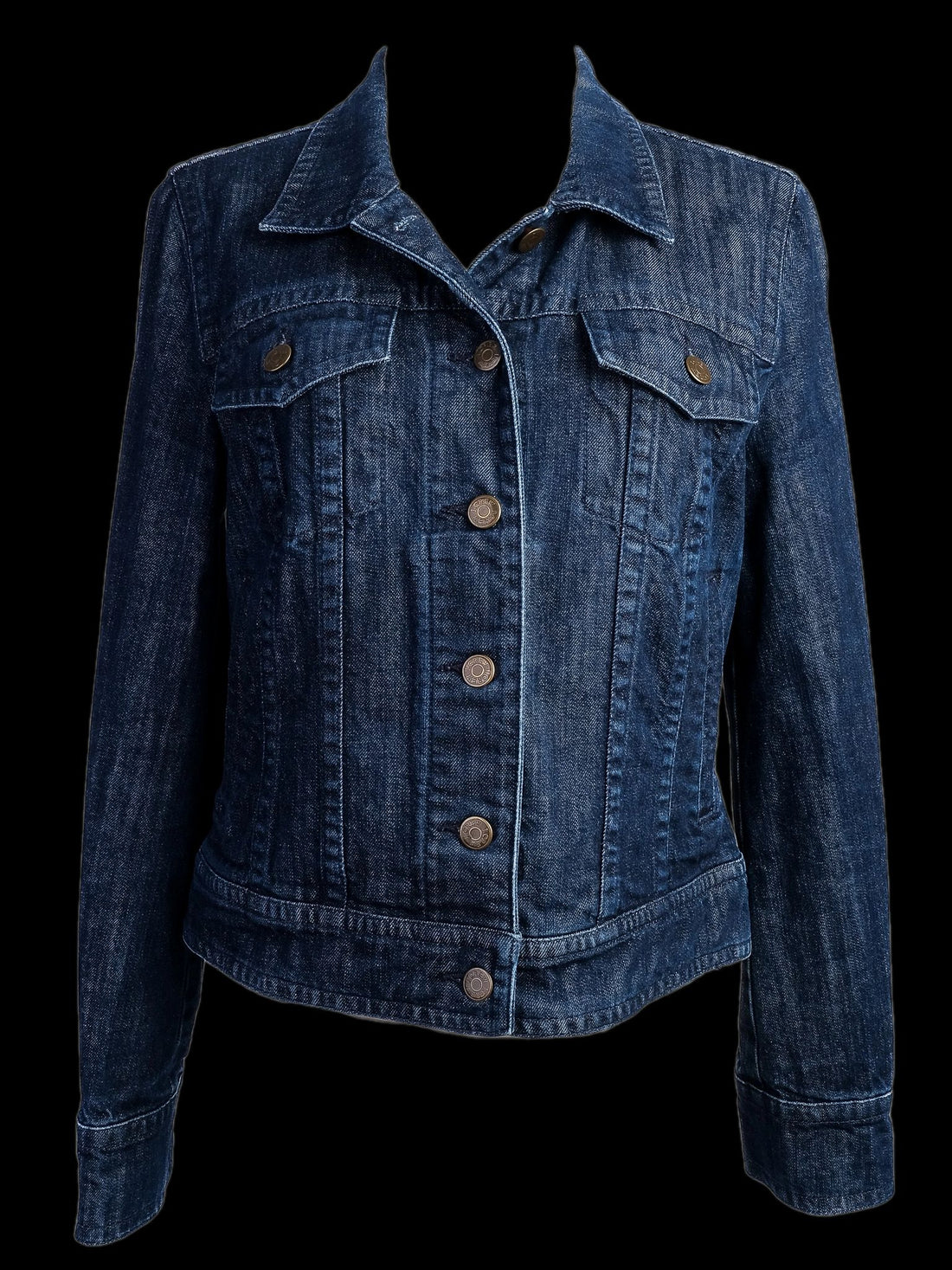 Excellent J. Crew Blue Denim Jacket Size S Women&