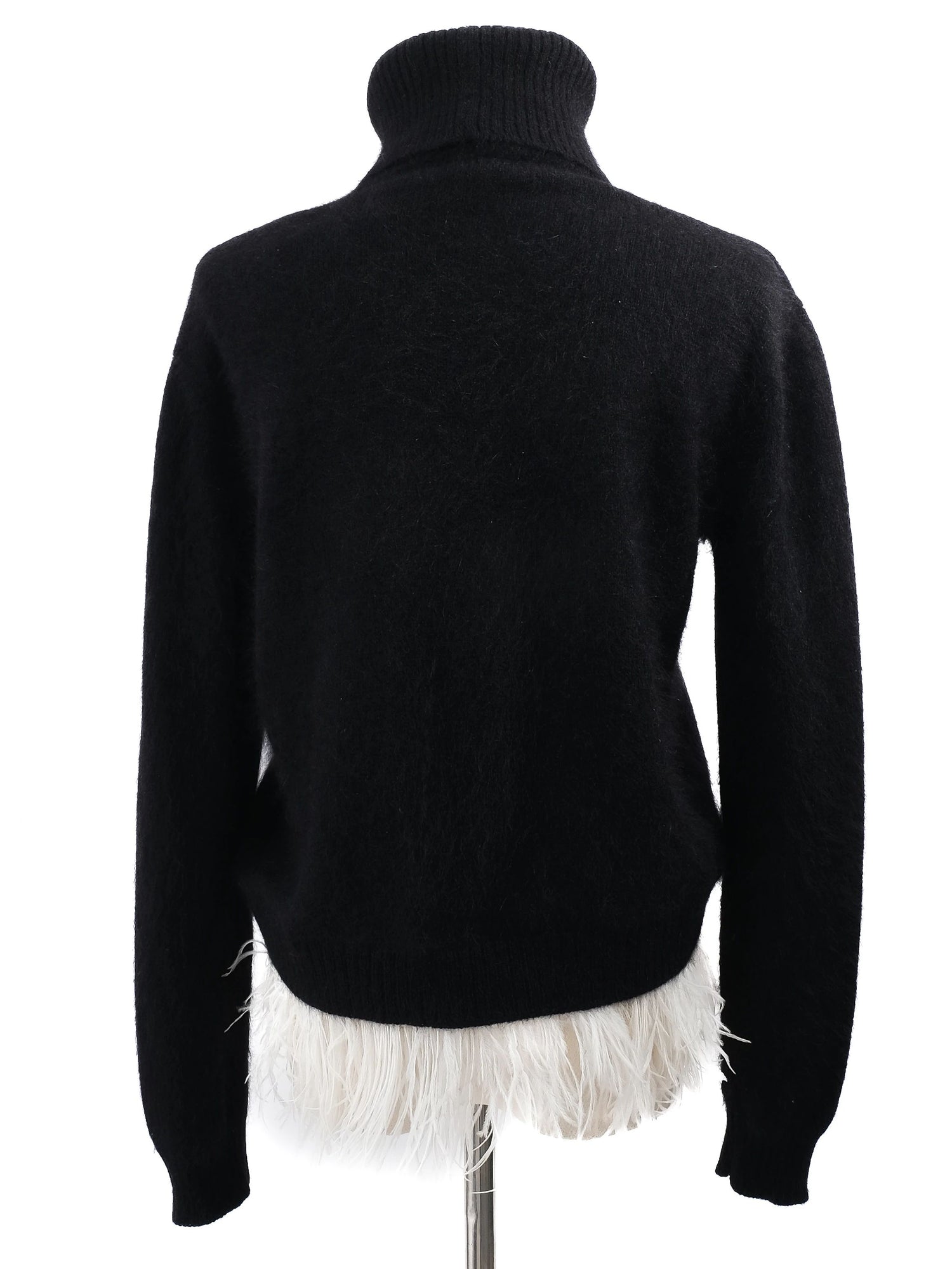 Excellent N21 Black Turtleneck Sweater Nylon Women