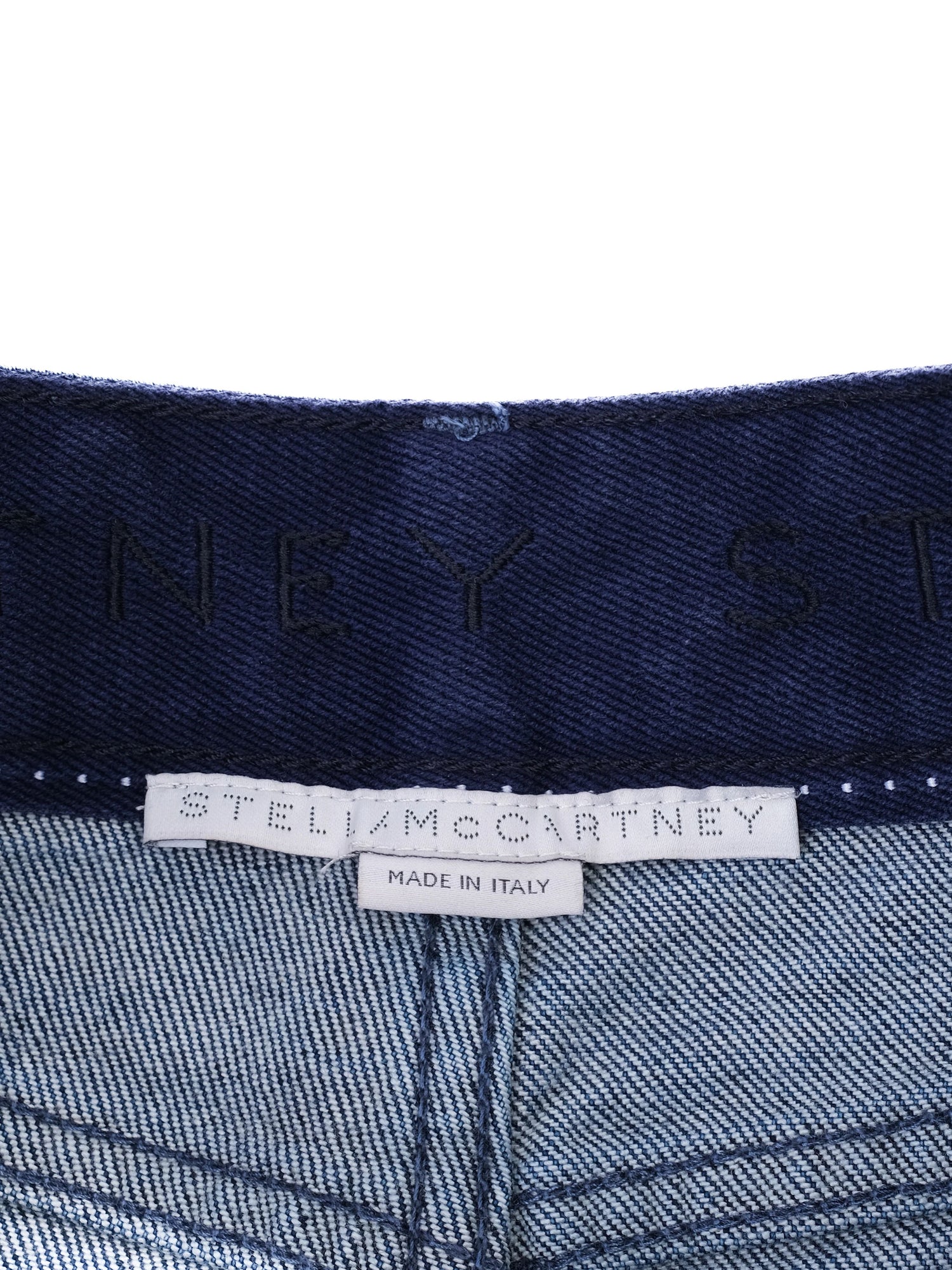 Excellent Stella McCartney Blue Wide-Leg Denim Jeans Size S