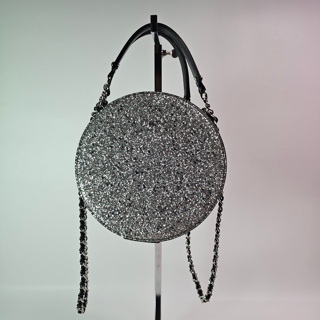 Chanel Evening On The Moon Round Evening Bag