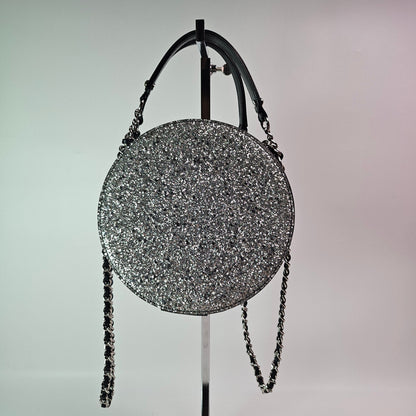 Chanel Evening On The Moon Round Evening Bag
