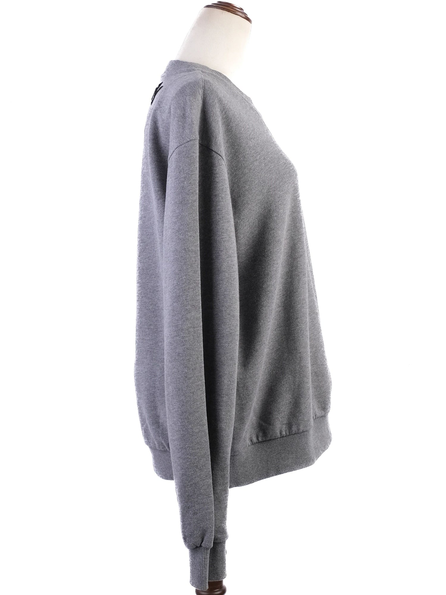 Excellent Dolce Gabbana Gray Cotton Sweatshirt Size S with 