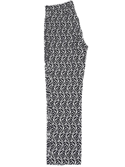 Excellent Max Mara Sleeveless Black and White Patterned Dress Women