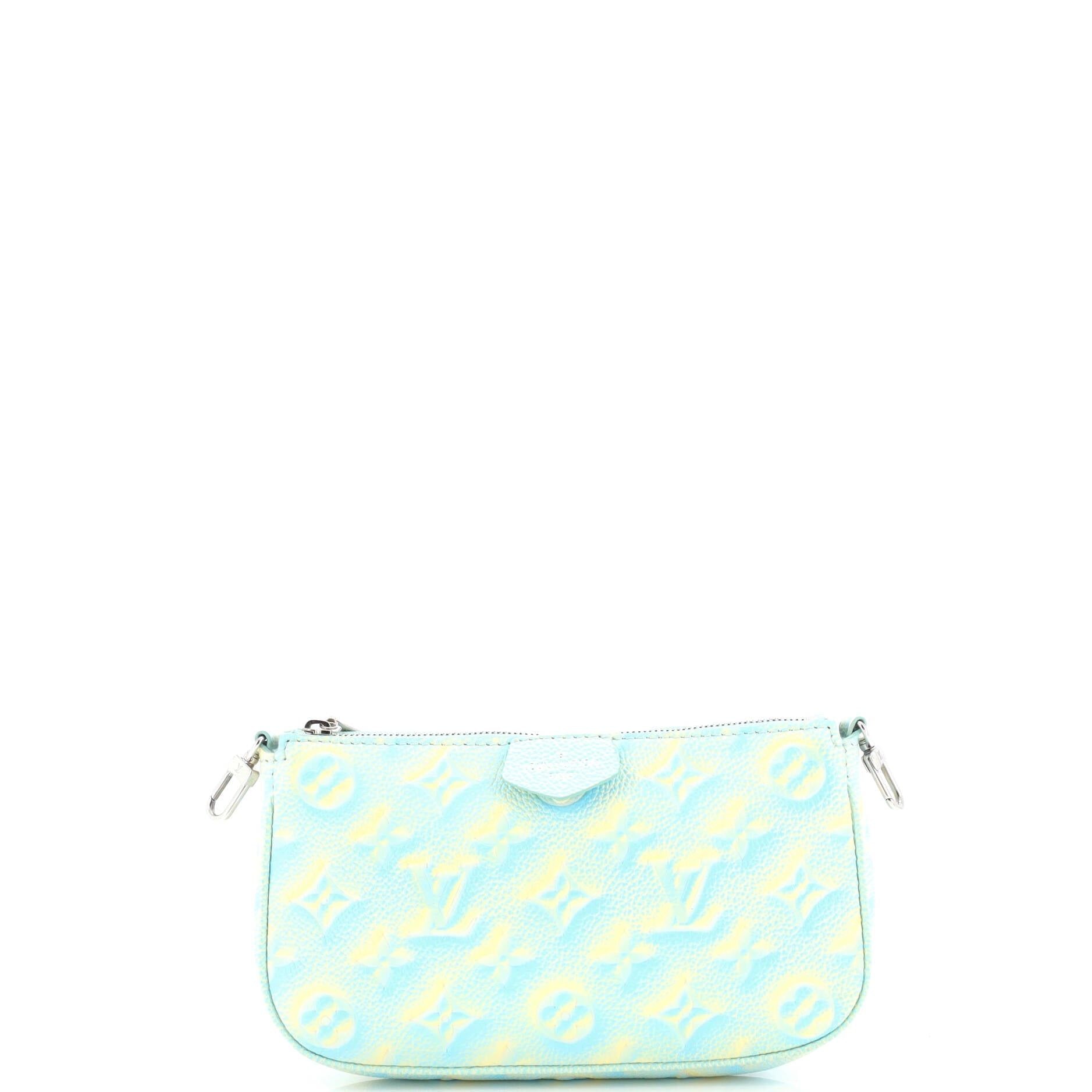 Louis Vuitton Multi Pochette Accessoires Pouch Stardust Monogram Empreinte Leather Small