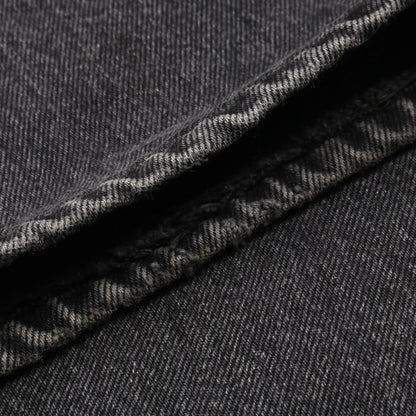 Chanel Gray Denim Pants Cotton P 64403v