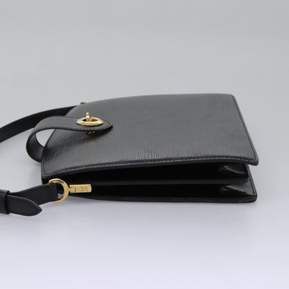 Louis Vuitton Epi Capuchin Shoulder Bag Black M 52342 Lv Auth