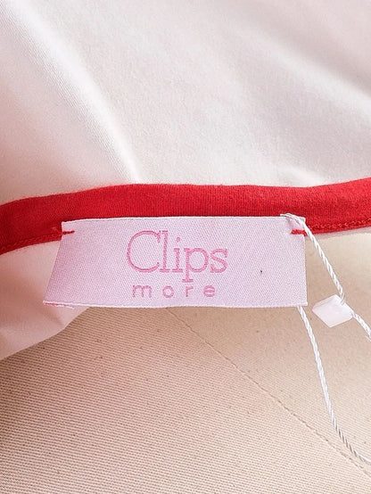 Excellent Clips White Cotton Sleeveless Top with Wrap Design