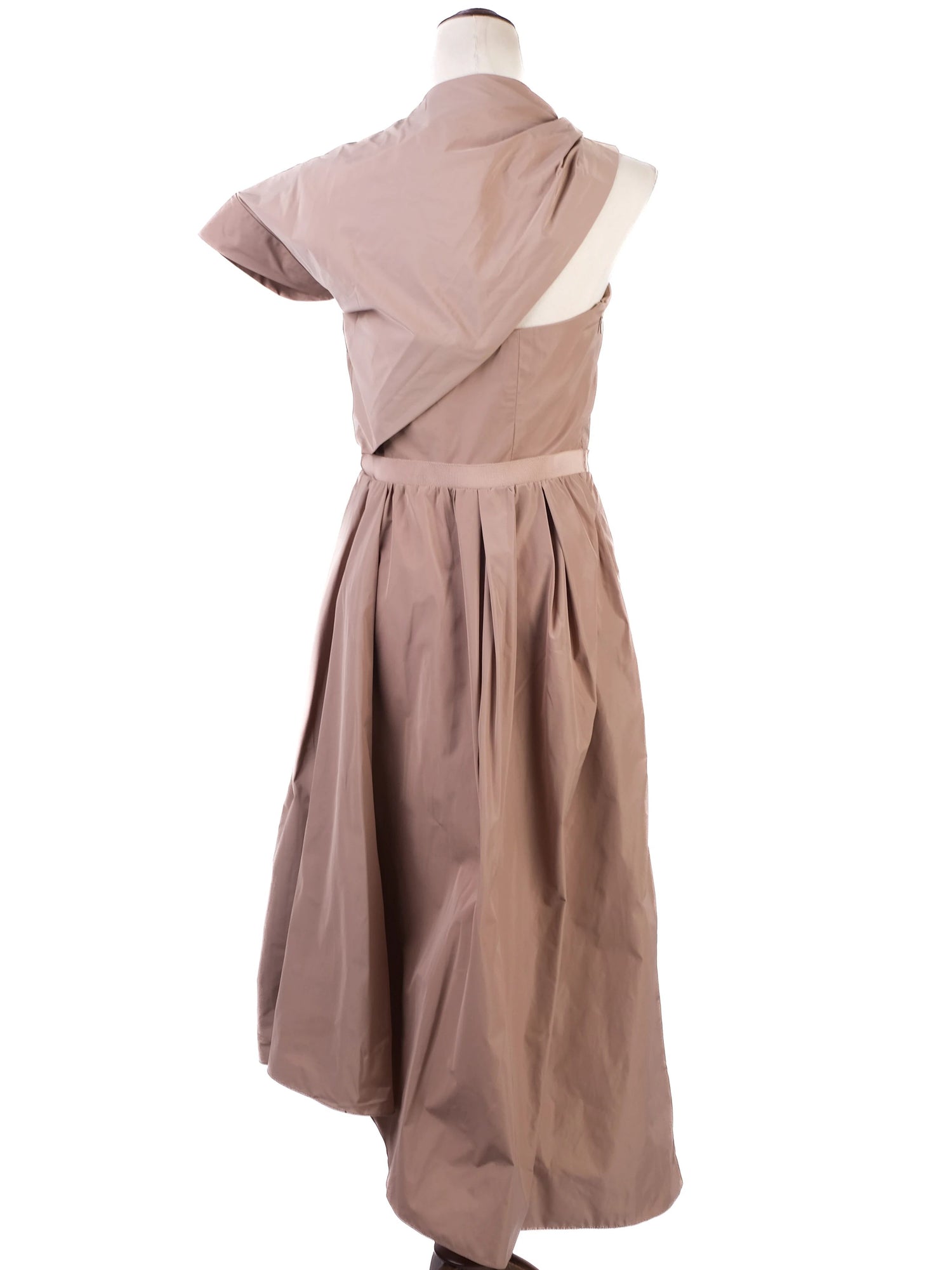 Excellent Carven White Asymmetrical Dress Women Polyester Size N/A