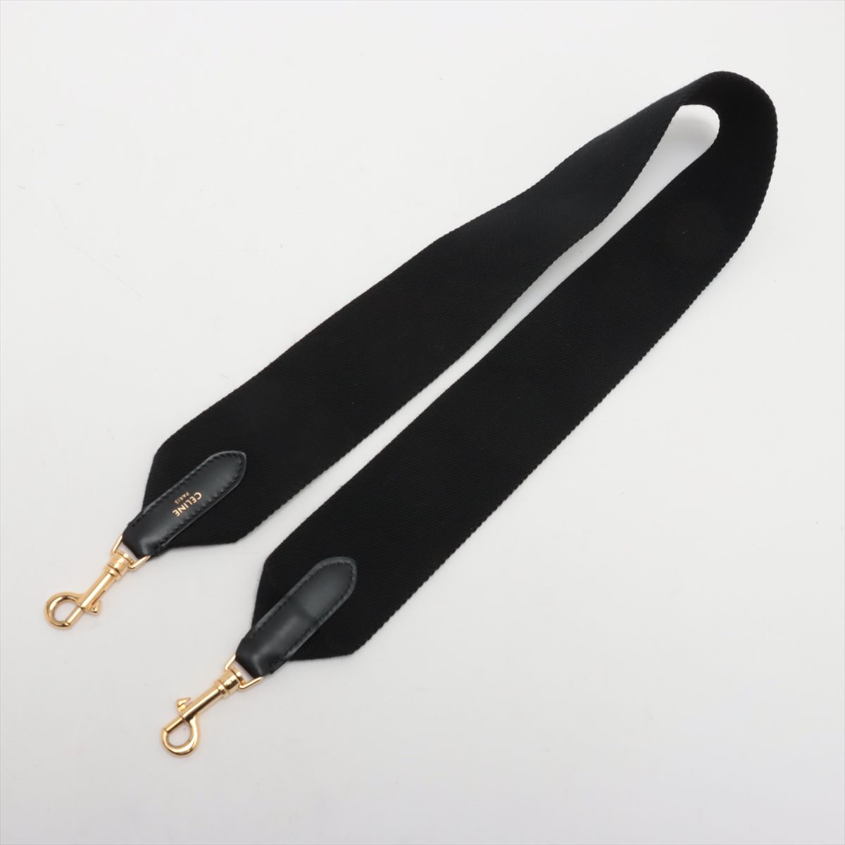 Celine Leather Shoulder Bag Black