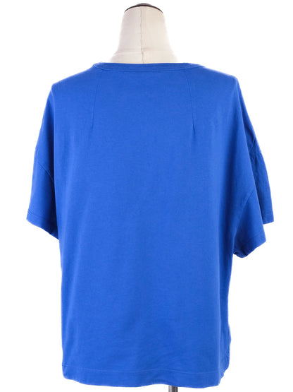 Excellent Dries Van Noten Blue Cotton T-Shirt Size M