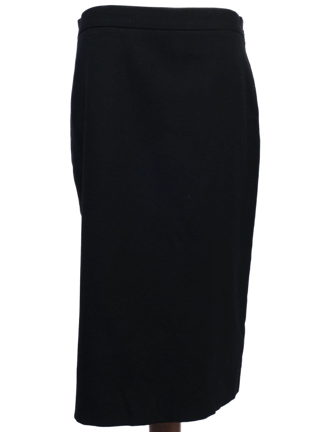 Excellent Moschino Cheap and Chic Black Wool Skirt Size XL
