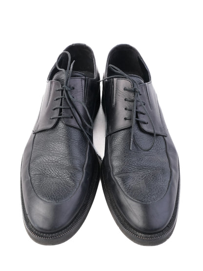Excellent Baldinini Black Leather Dress Shoes Size 43 Men