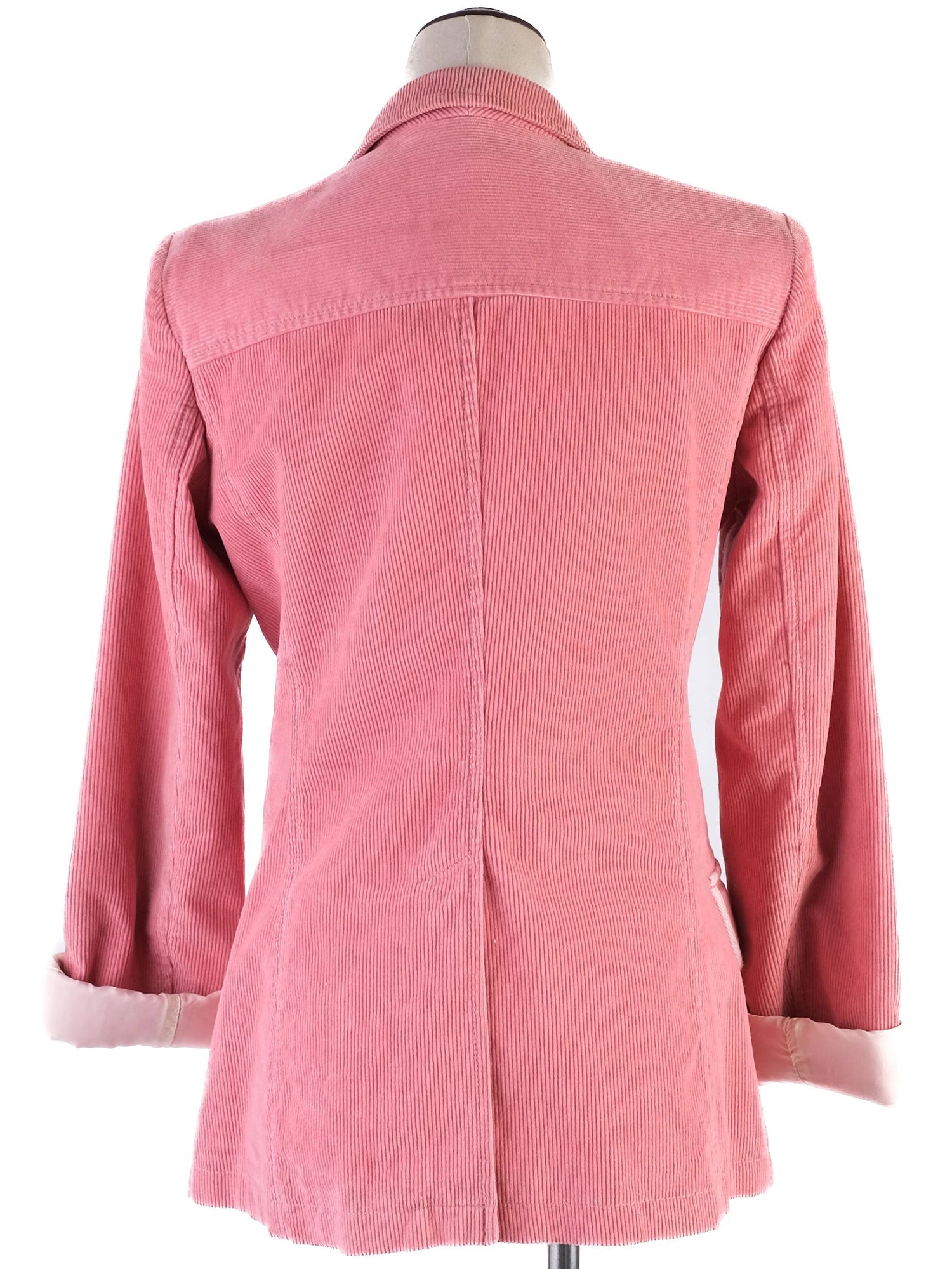 Excellent See by Chloe Pink Corduroy Blazer Size N/A