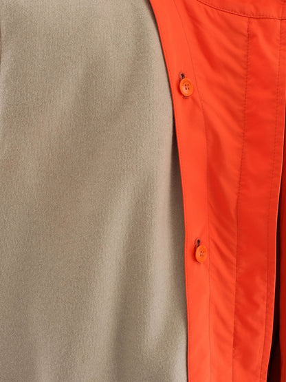 Perfect Loro Piana Orange Hooded Jacket Women&