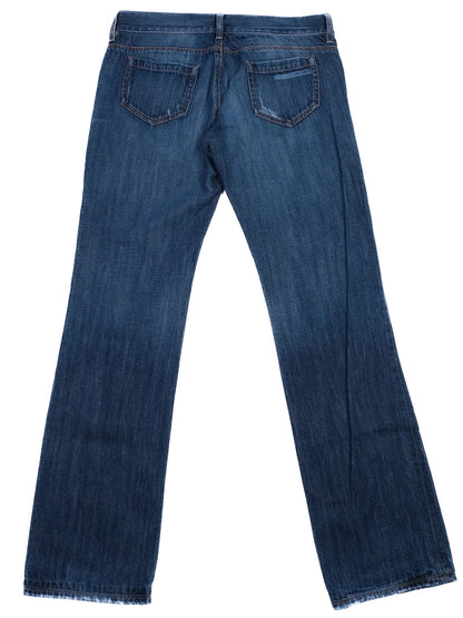 Prada Blue Cotton Jeans Classic Five-Pocket Style Excellent Condition