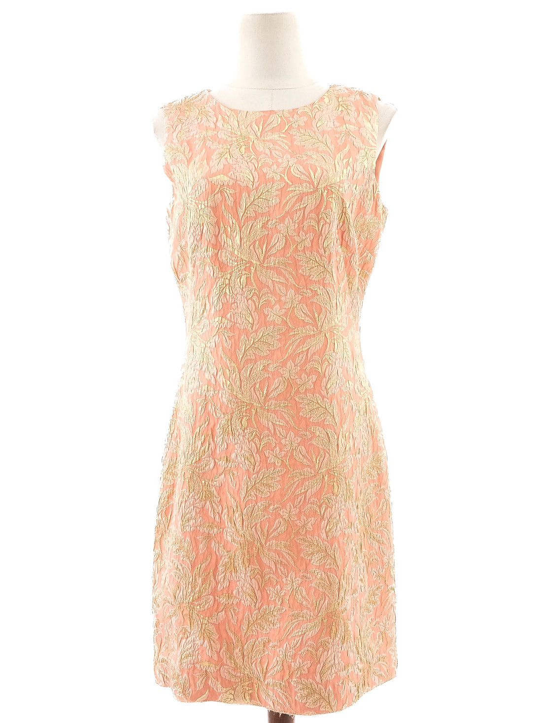 Excellent Dolce Gabbana Silk Pink Sleeveless Dress Size XL