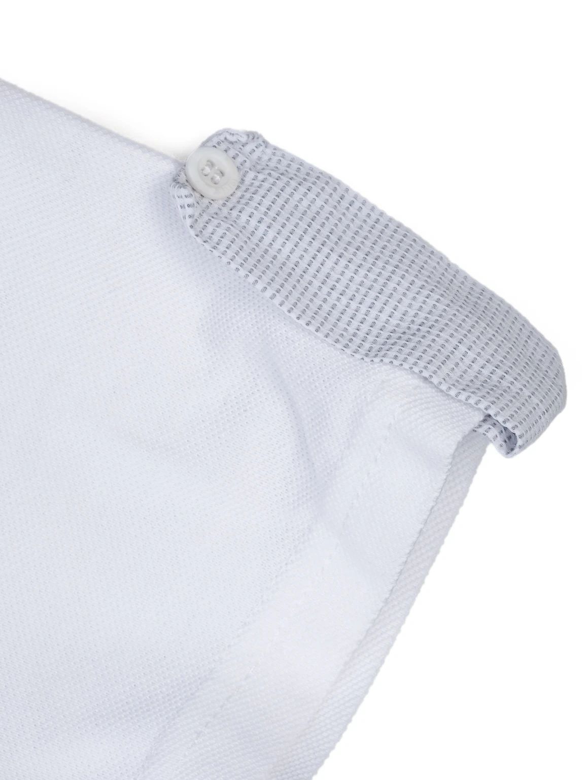 Excellent Dior White Cotton Shirt Size 10 for Kids with Button Details