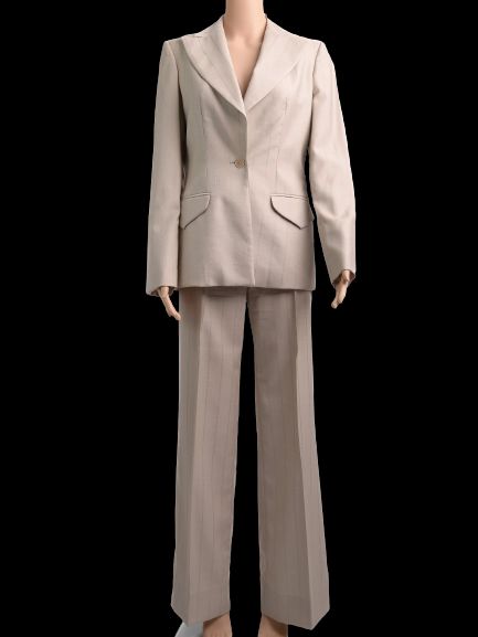 Excellent GF Ferre Gray Wool Women&