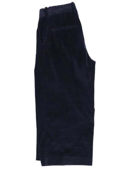 Excellent Cos Blue Corduroy Shorts Size M Women Elastane