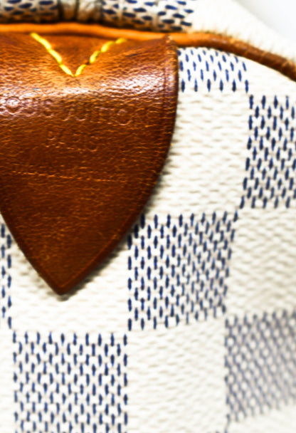 Louis Vuitton Speedy 30 Damier Azur