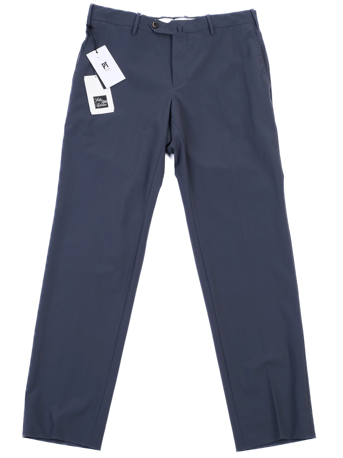 NEW PT Torino Slim Fit Blue Nylon Pants Size M