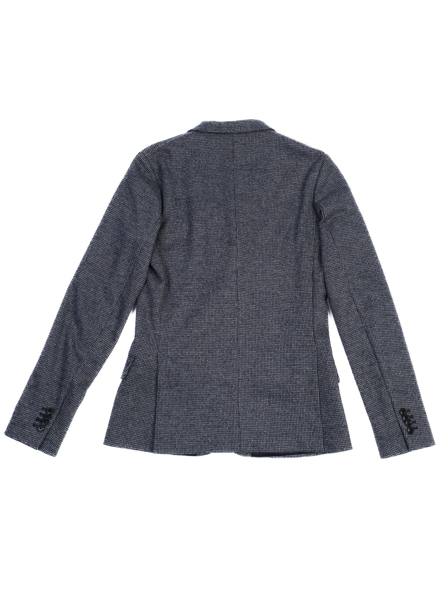 Excellent Emporio Armani Gray Houndstooth Blazer for Kids Size 16