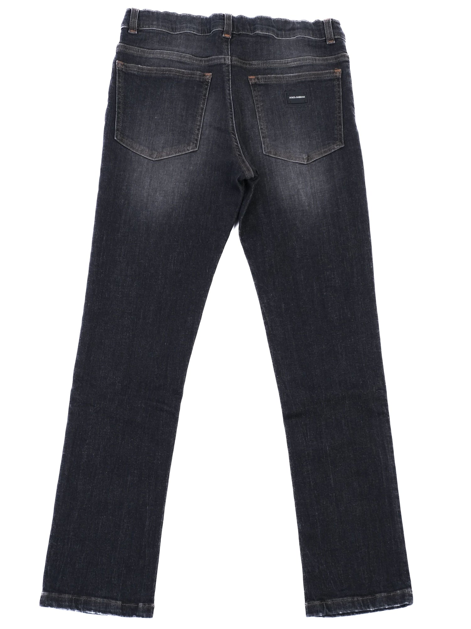 Excellent Dolce Gabbana Black Denim Jeans for Kids Size 10