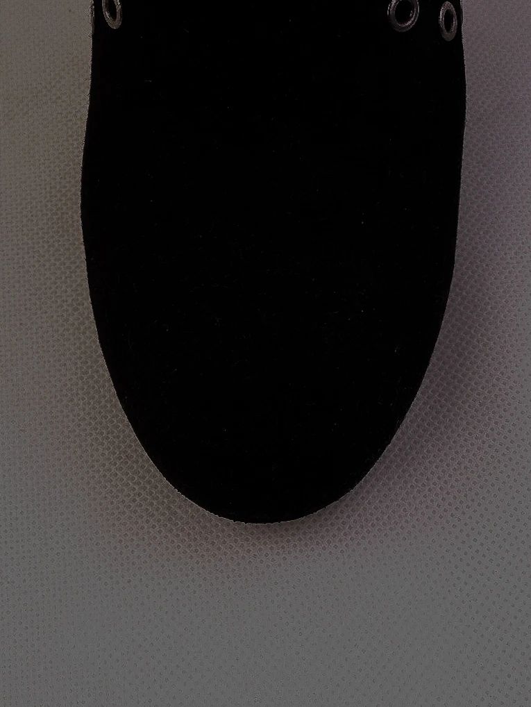 Excellent Alexander McQueen Black Suede Boots Size 39.5