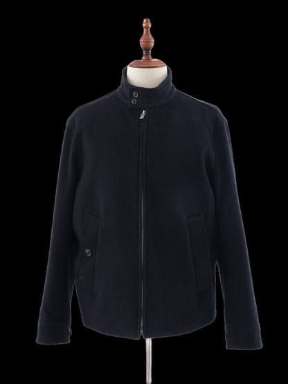 Perfect Lardini Black Viscose Jacket Size M for Men