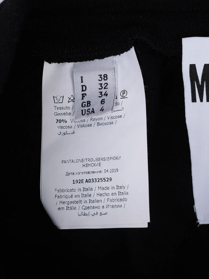 Moschino Black Zip-Up Jacket XS Excellent Condition