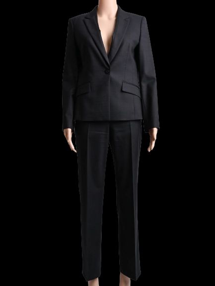 Excellent Hugo Black Wool Women&