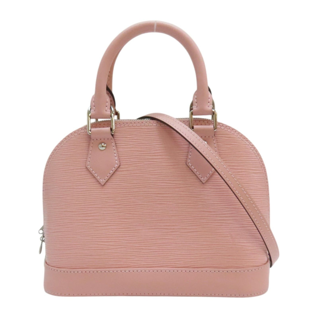 Louis Vuitton Alma Bb Shoulder Bag Epi Leather Pink (no Key) M 41327