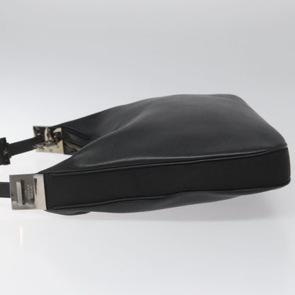 Gucci Black Leather Shoulder Bag