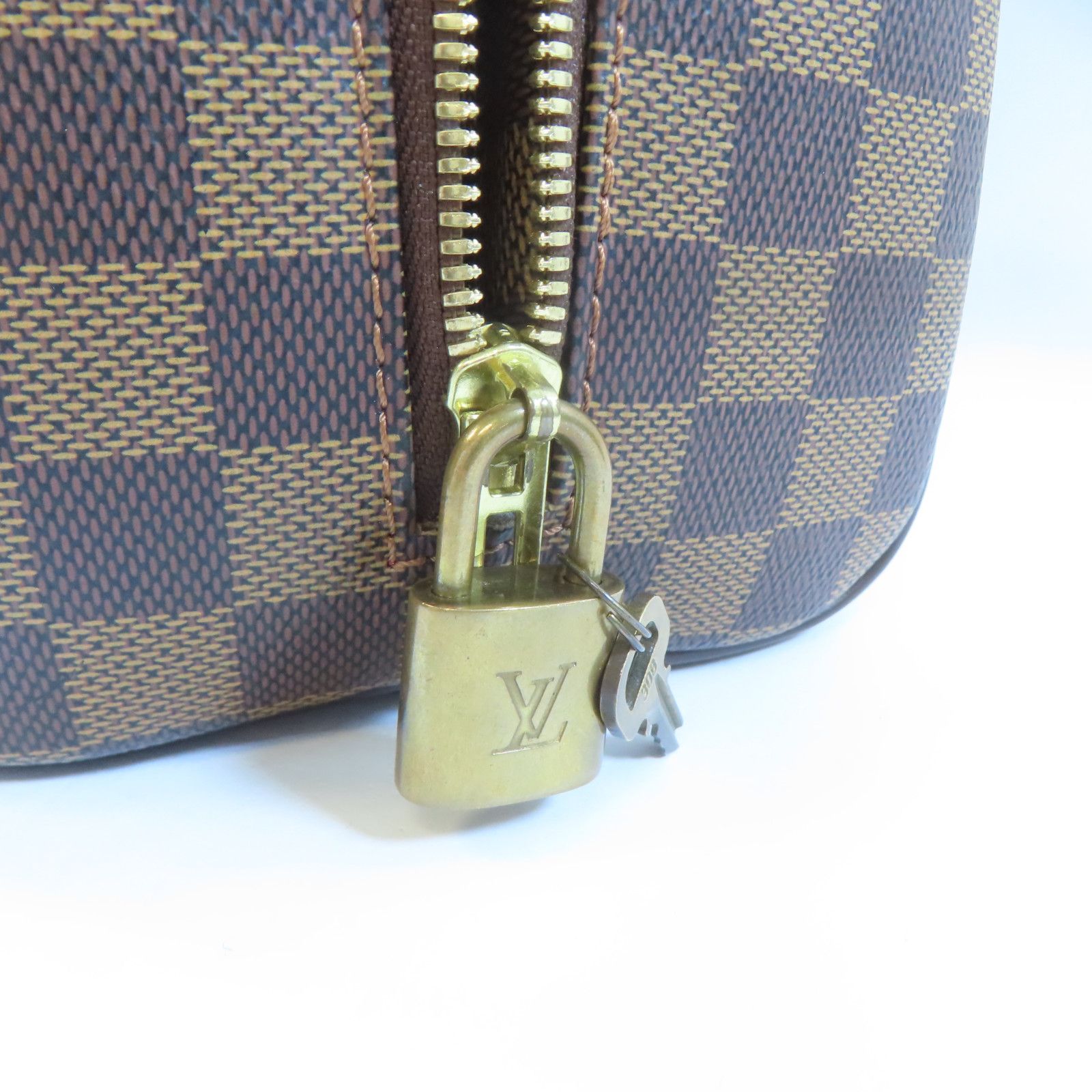 Louis Vuitton [decreased] [grace] Damier Nolita Gold Handmade Bag Color Brown Handbag N 41455