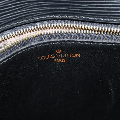 Louis Vuitton Epi Saint Cloud Gm Shoulder Bag Black Noir M 52192 Lv Auth