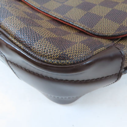 Louis Vuitton Damier Bastille Golden Shoulder Bag Full Color Brown Shoulder Bag N 45258