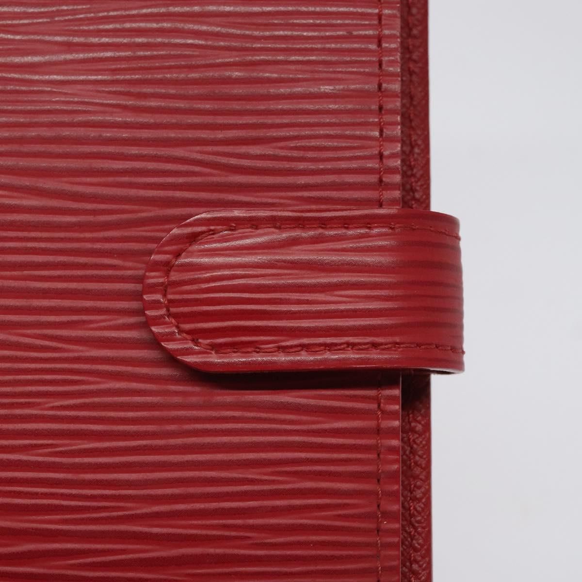 Louis Vuitton Epi Agenda Pm Day Planner Cover Red R 20057 Lv Auth
