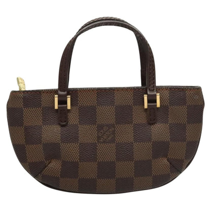 Louis Vuitton Damier Ebene Manosque Gm Accessory Pouch N 51120 Lv Auth