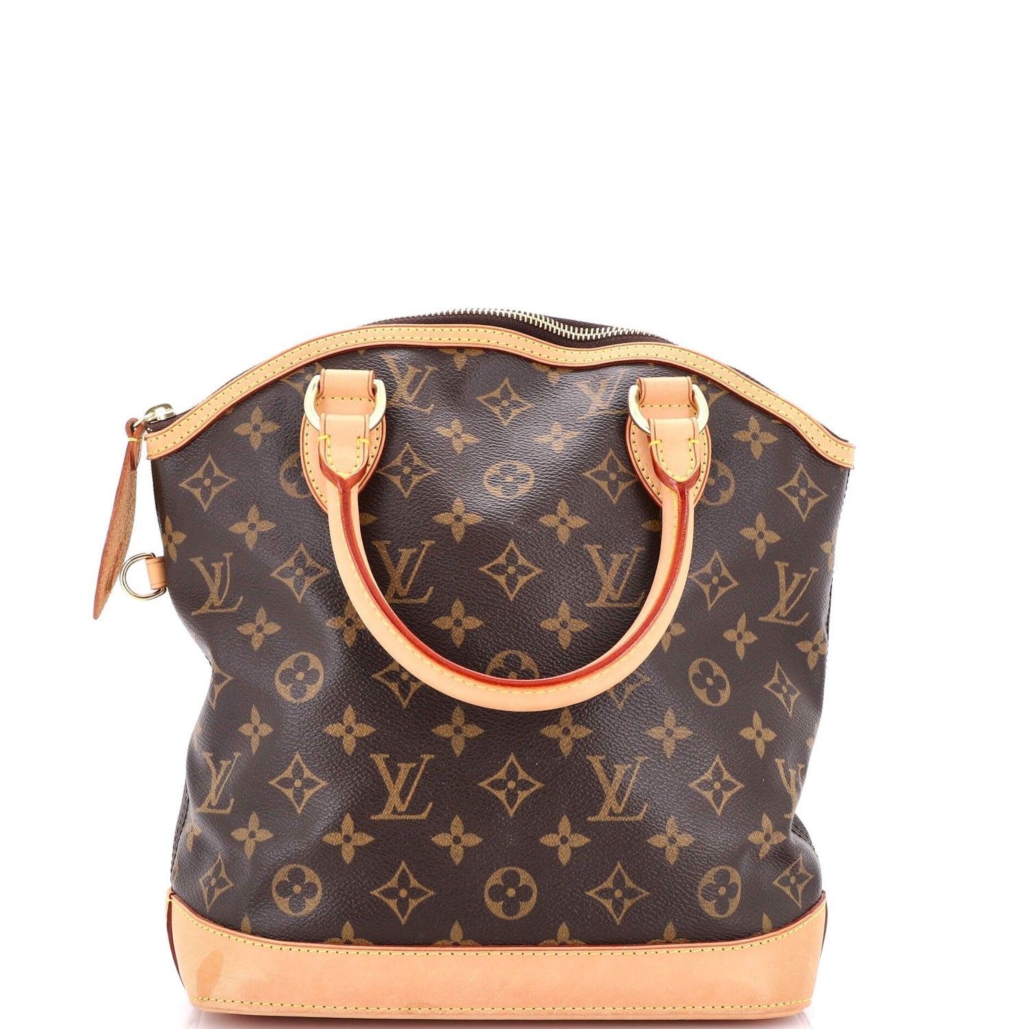 Louis Vuitton Lockit Handbag Monogram Canvas Pm