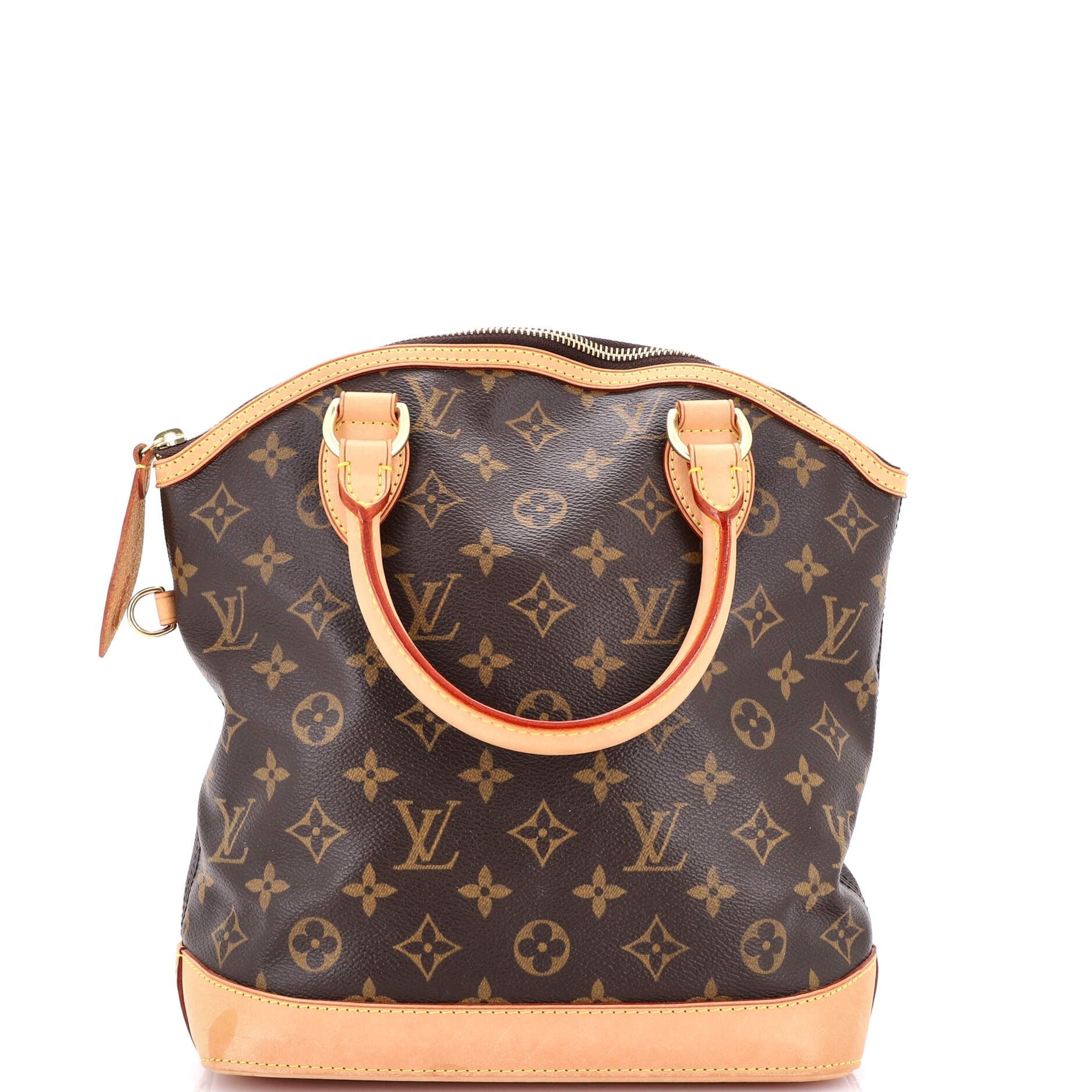 Louis Vuitton Lockit Handbag Monogram Canvas Pm