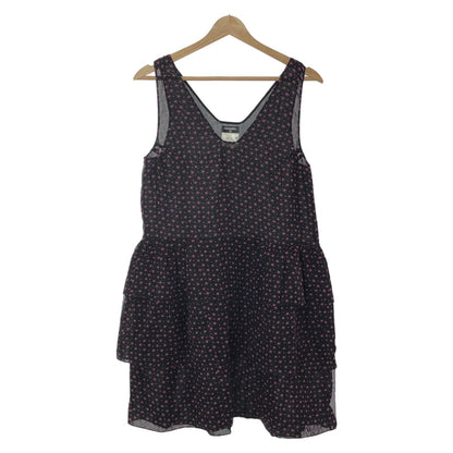 Chanel Mini Dress Black Silk 38