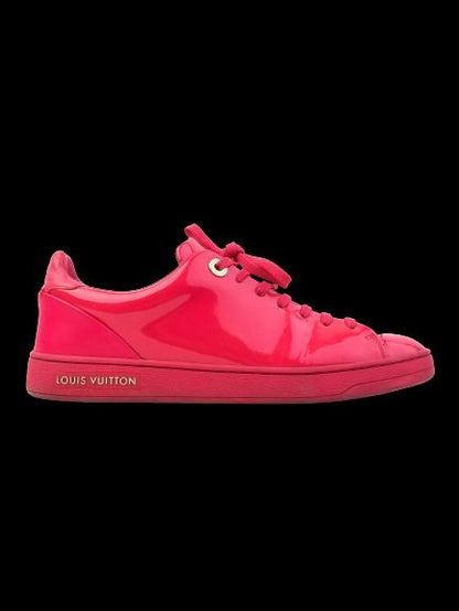 Excellent Louis Vuitton Pink Leather Sneakers Size 37 Women