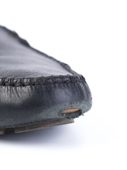 Average John Lobb Black Leather Loafers Size 42 for Men