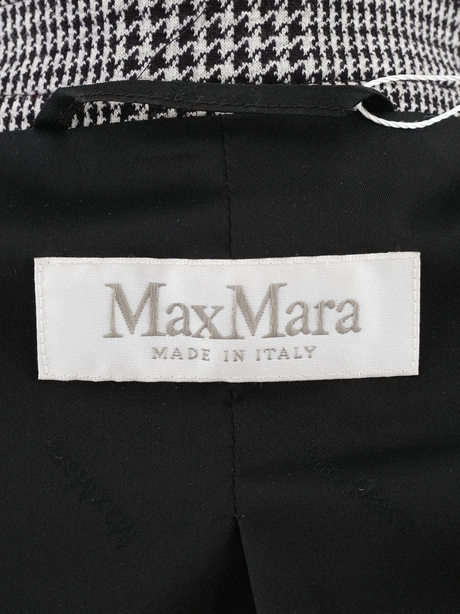 Excellent Max Mara Gray Wool Double-Breasted Blazer Size S
