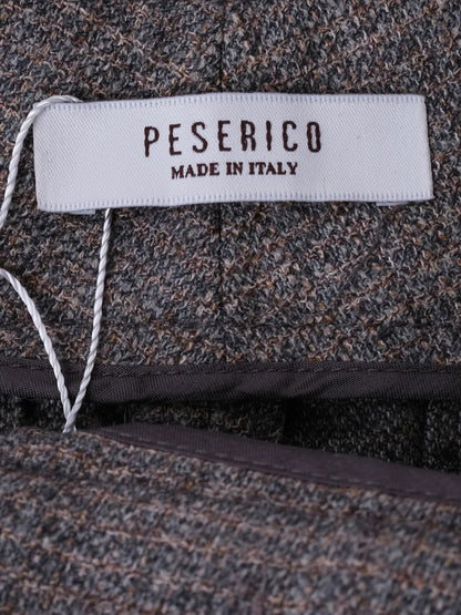 Peserico Gray Wool Pants Size L Excellent Condition Made in Italy