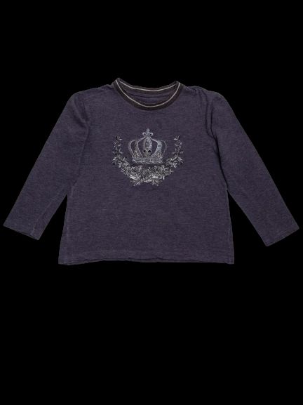 Average Dolce Gabbana Gray Cotton Long Sleeve Shirt for Kids Size 3